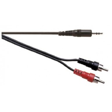 Cablu audio jack > RCA 1,2m Cablu audio jack > RCA 1,2m